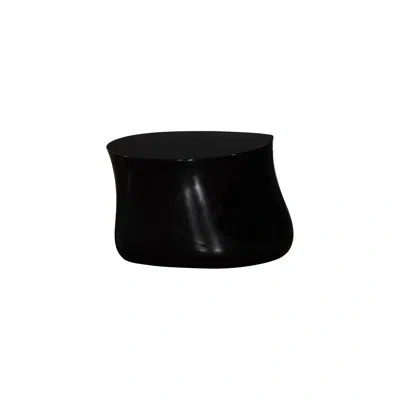 Phillips Collection Mellow Coffee Table, Gel Coat Black
