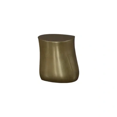 Phillips Collection Mellow Side Table In Polished Brass
