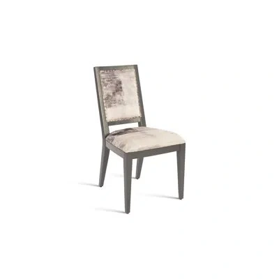 Phillips Collection Mesmerize Upholstered Dining Chair In Gray