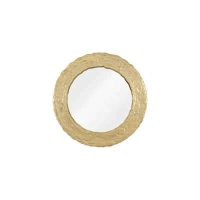 Phillips Collection Molten Beveled Accent Mirror In Gold
