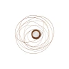 Phillips Collection Nest Mirror In Copper