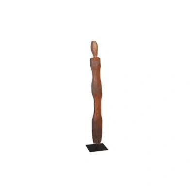 Phillips Collection Old Pole Man Statue In Black;brown