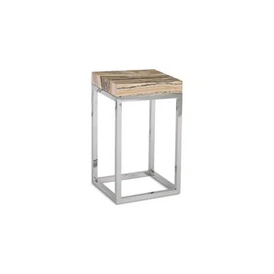 Phillips Collection Onyx Side Table In Brown