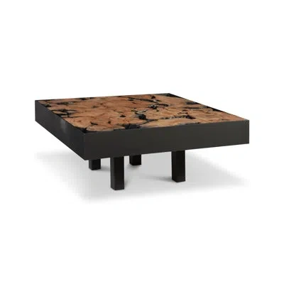 Phillips Collection Origins Framed Coffee Table In Brown