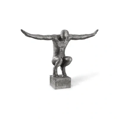 Phillips Collection Outstretched Arms Sculpture, Aluminum, Small