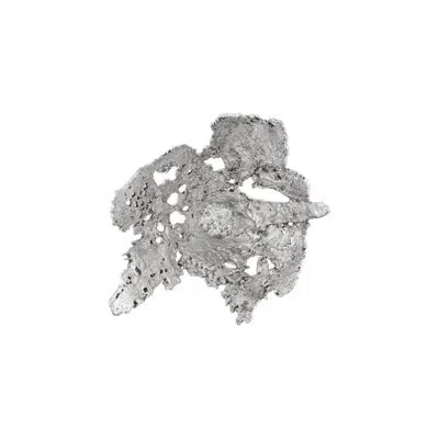 Phillips Collection Perforated Splash Bowl Wall Art, Silver Leaf