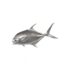Phillips Collection Permit Fish Wall Décor In Silver