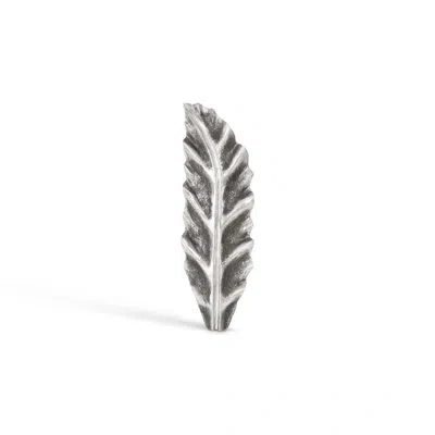 Phillips Collection Petiole Leaf Wall Décor In Silver