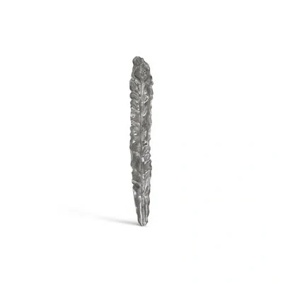 Phillips Collection Petiole Leaf Wall Décor In Silver