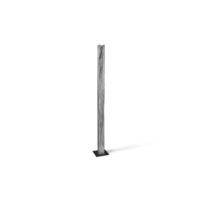 Phillips Collection Plinth Sculpture In Silver Leaf