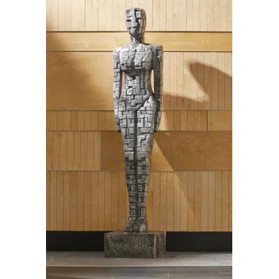 Phillips Collection Puzzle Woman Statue In Gray
