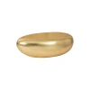Phillips Collection River Stone Coffee Table In Gold Leaf