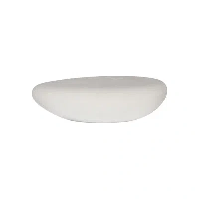 Phillips Collection River Stone Coffee Table, Roman Stone, Extra Large In Gray