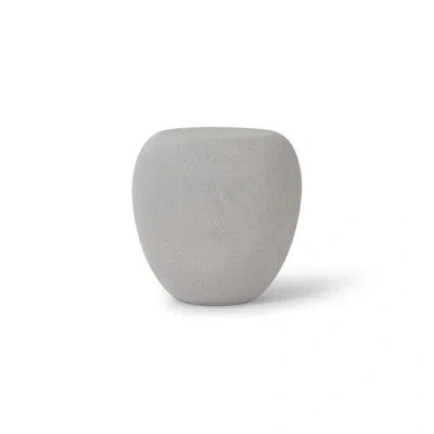 Phillips Collection River Stone Side Table In Dark Granite