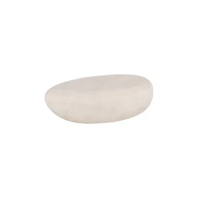 Phillips Collection River Stone Solid Coffee Table In Roman Stone