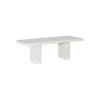 Phillips Collection Robusto Dining Table, White Stone In White Stone