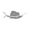 Phillips Collection Sail Fish Wall Décor In Silver