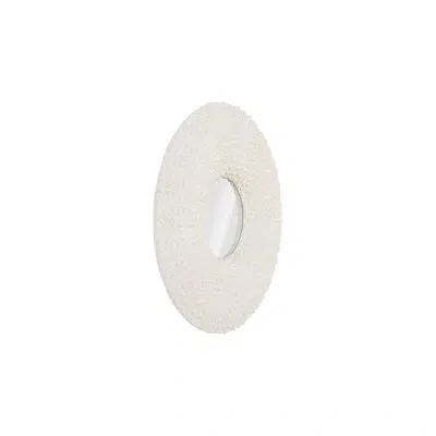 Phillips Collection Sea Urchin Mirror In White Stone