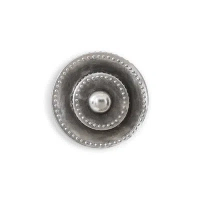 Phillips Collection Silver Leaf With Antiquing Wall Décor In Dark Silver