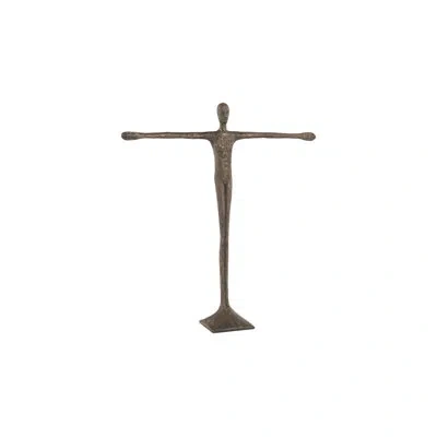 Phillips Collection Skinny Ethnic Statue In Brown