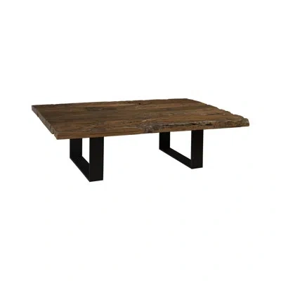 Phillips Collection Sled Coffee Table In Brown