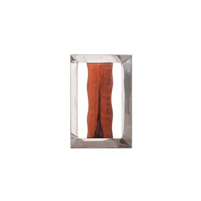 Phillips Collection Slice Wall Décor In Brown;silver