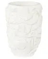 Phillips Collection Small Drape Planter In White