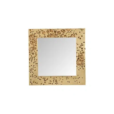 Phillips Collection Splotch Beveled Accent Mirror In Gold