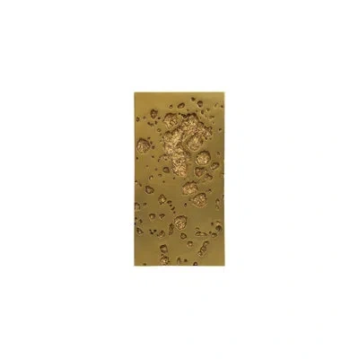 Phillips Collection Splotch Wall Art, Rectangle, Gold Leaf