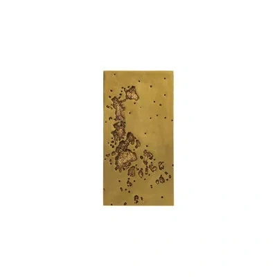 Phillips Collection Splotch Wall Art, Rectangle, Gold Leaf