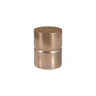 Phillips Collection Stacked Decorative Stool In Bronze