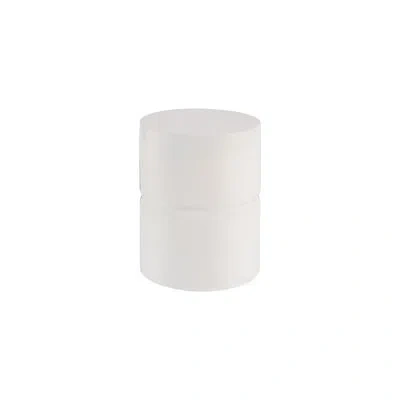 Phillips Collection Stacked Decorative Stool In White