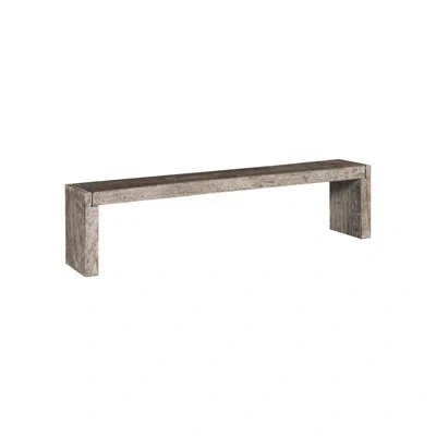 Phillips Collection Straightaway Gray Stone Bench