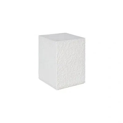 Phillips Collection String Theory Pedestal, White Stone