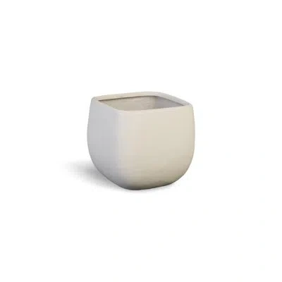 Phillips Collection Swell Resin Pot Planter In White