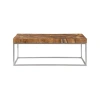 Phillips Collection Teak Puzzle Frame Coffee Table In Brown