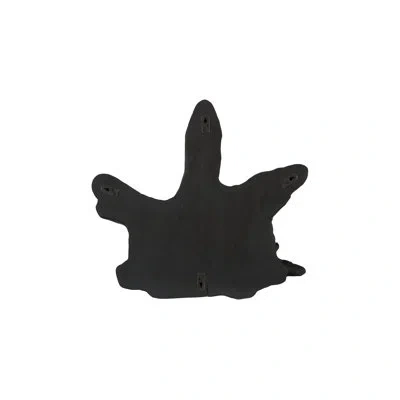 Phillips Collection Teak Slice Wall Décor, Lg, Black