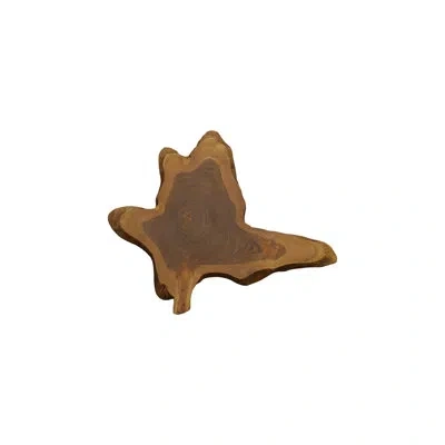Phillips Collection Teak Slice Wall Décor, Md, Natural