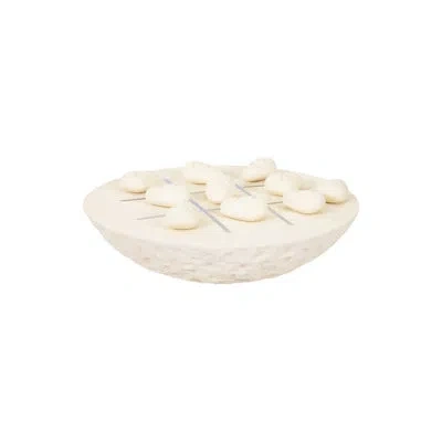 Phillips Collection Tic-tac-toe Stone In White