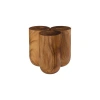 Phillips Collection Triflora Side Table, Natural, Large In Natural