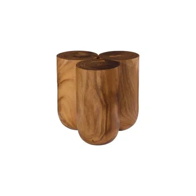 Phillips Collection Triflora Side Table, Natural, Large