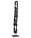 Phillips Collection Twisting Root Sculpture In Black