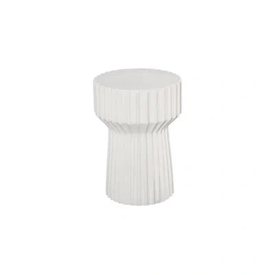 Phillips Collection Vetra Side Table In Off White