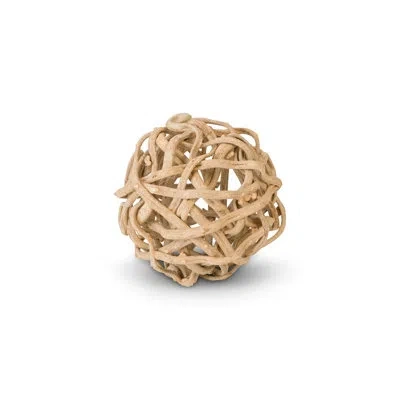 Phillips Collection Vine Ball Sculpture In Brown