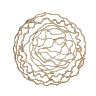 Phillips Collection Vine Wall Flower, Bleached, Large In Brown