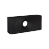 Phillips Collection Void Console Table, Black Stone In Black