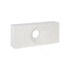 Phillips Collection Void Console Table, White Stone In White Stone