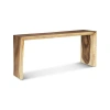 Phillips Collection Waterfall 66" Solid Wood Console Table In Brown