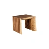 Phillips Collection Waterfall Solid Wood Sled End Table In Brown