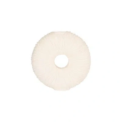 Phillips Collection Waves Off White 28" Indoor / Outdoor Resin Floor Vase